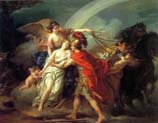 venus wounded by diomedes is saved by iris